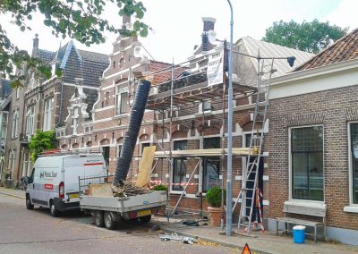 Staal werkt aan de Herengracht